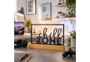 UNUS HOME Deko Aufsteller Chill Zone Metall Bambus Schwarz Bild 4