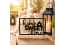 UNUS HOME Deko Aufsteller Home Sweet Home Metall Holz Bild 3