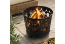 UNUS GARDEN Feuerkorb Enno Schwarz Metall Lochmuster Bild 4