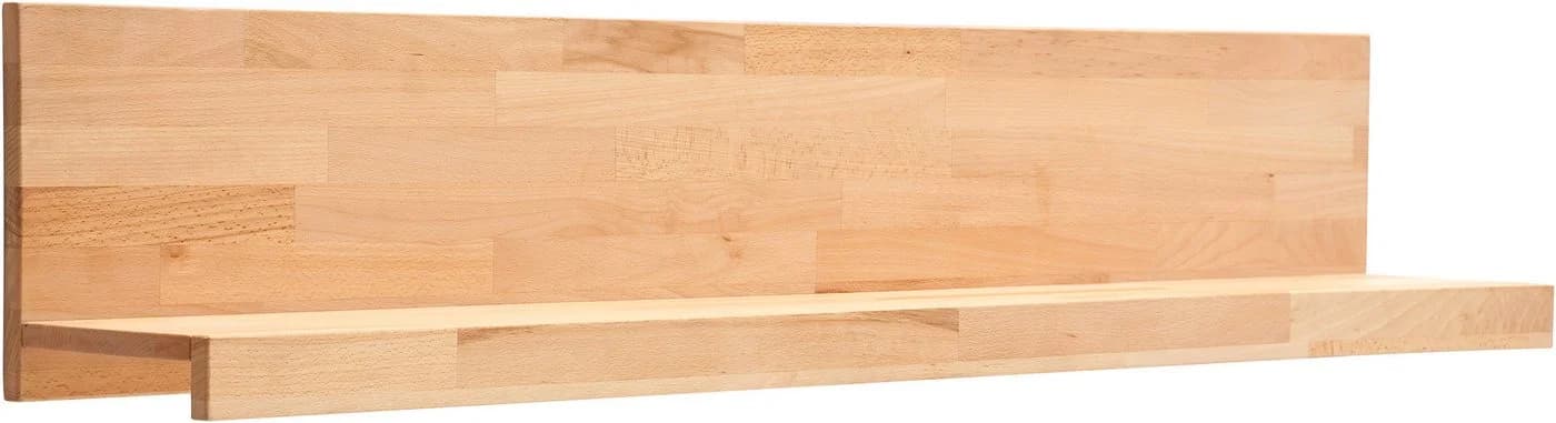 MCA Living Wandboard Fenja Massivholz Kernbuche Wandregal - Bild 2