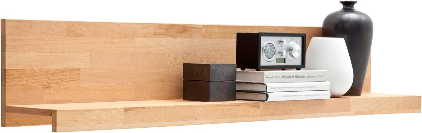 MCA Living Wandboard Fenja Massivholz Kernbuche Wandregal - Bild 3