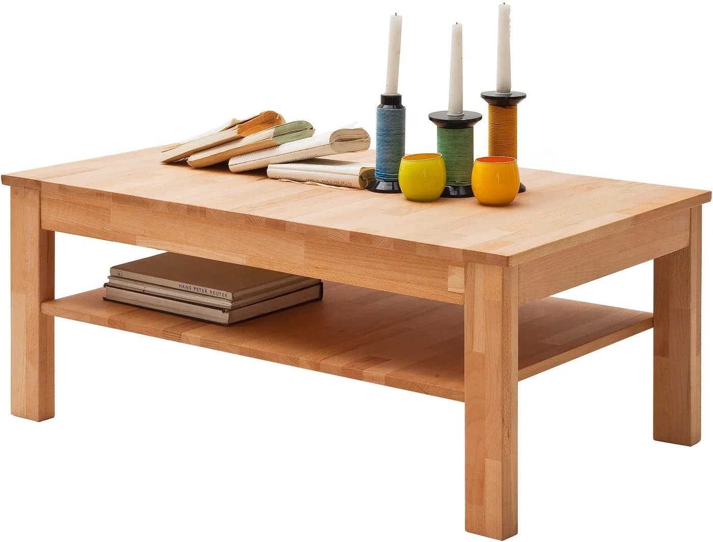 MCA living Couchtisch Fenja Wohnzimmertisch, Holztisch, Sofatisch