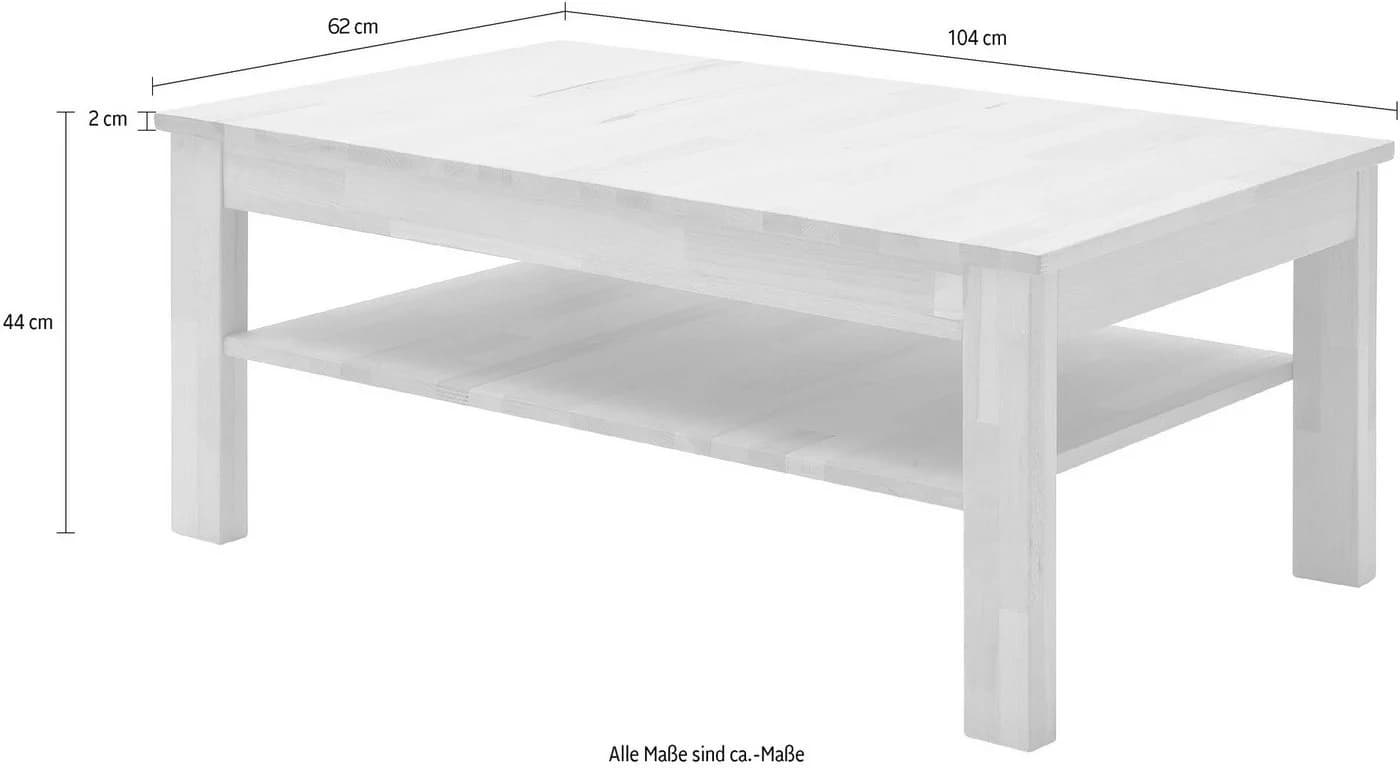 MCA living Couchtisch Fenja Wohnzimmertisch, Holztisch, Sofatisch - Bild 4