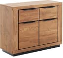 MCA LIVING Greno Kommode II Beige Wildeiche Massivholz Bild 2