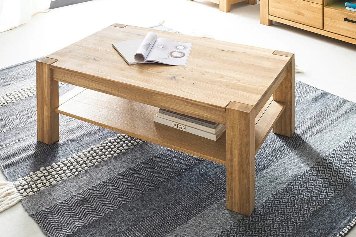 MCA LIVING SILIAS Couchtisch Wildeiche naturfarben - Bild 3