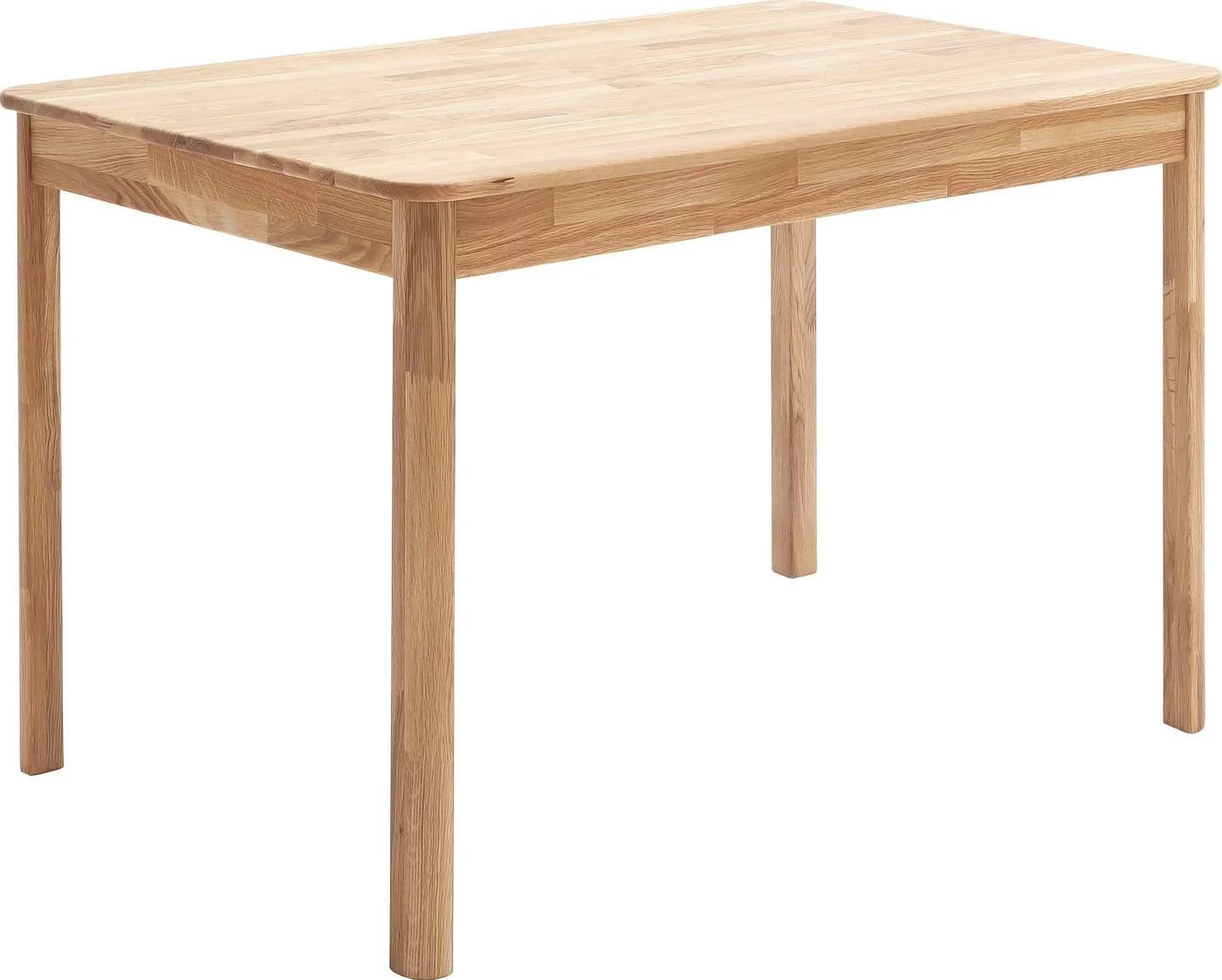 MCA LIVING Esstisch Oskar Wildeiche Massivholz 120cm - Bild 2