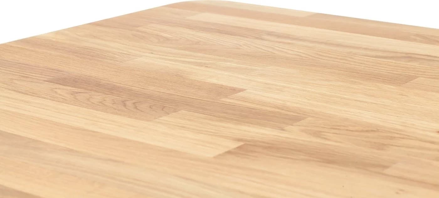 MCA LIVING Esstisch Oskar Wildeiche Massivholz 120cm - Bild 4