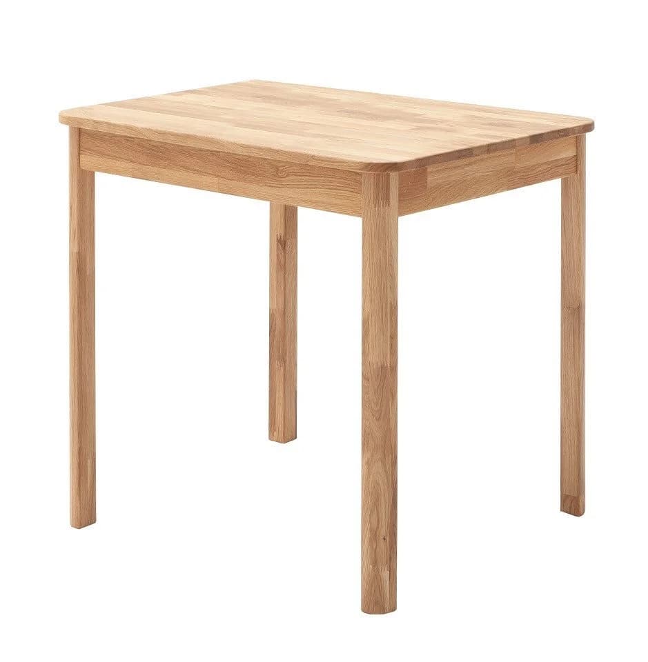 MCA LIVING Esstisch Oskar Wildeiche Massivholz 60x80cm