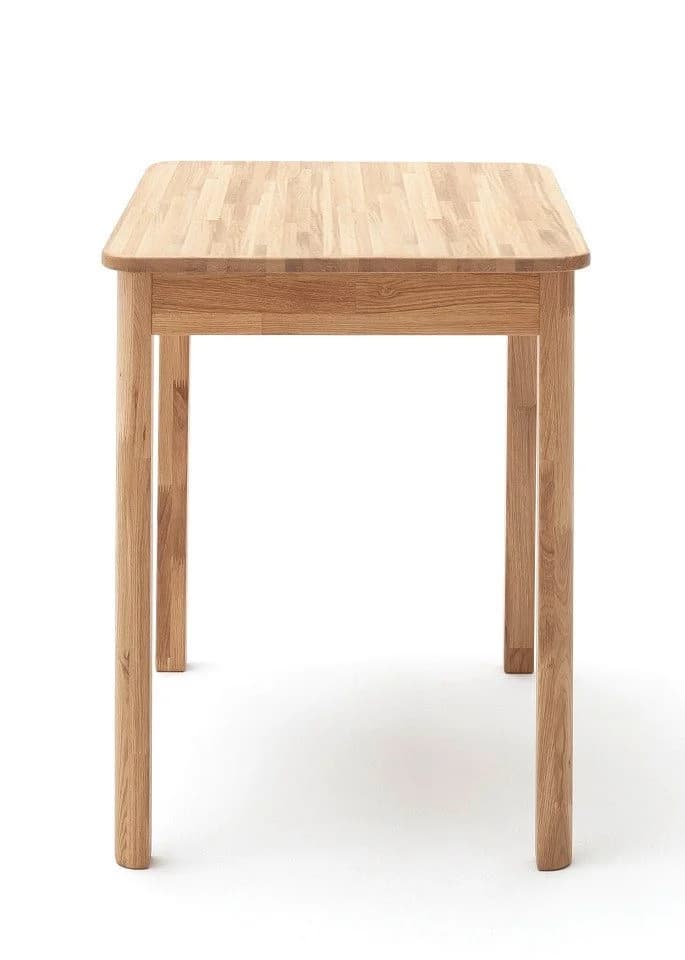 MCA LIVING Esstisch Oskar Wildeiche Massivholz 60x80cm - Bild 2