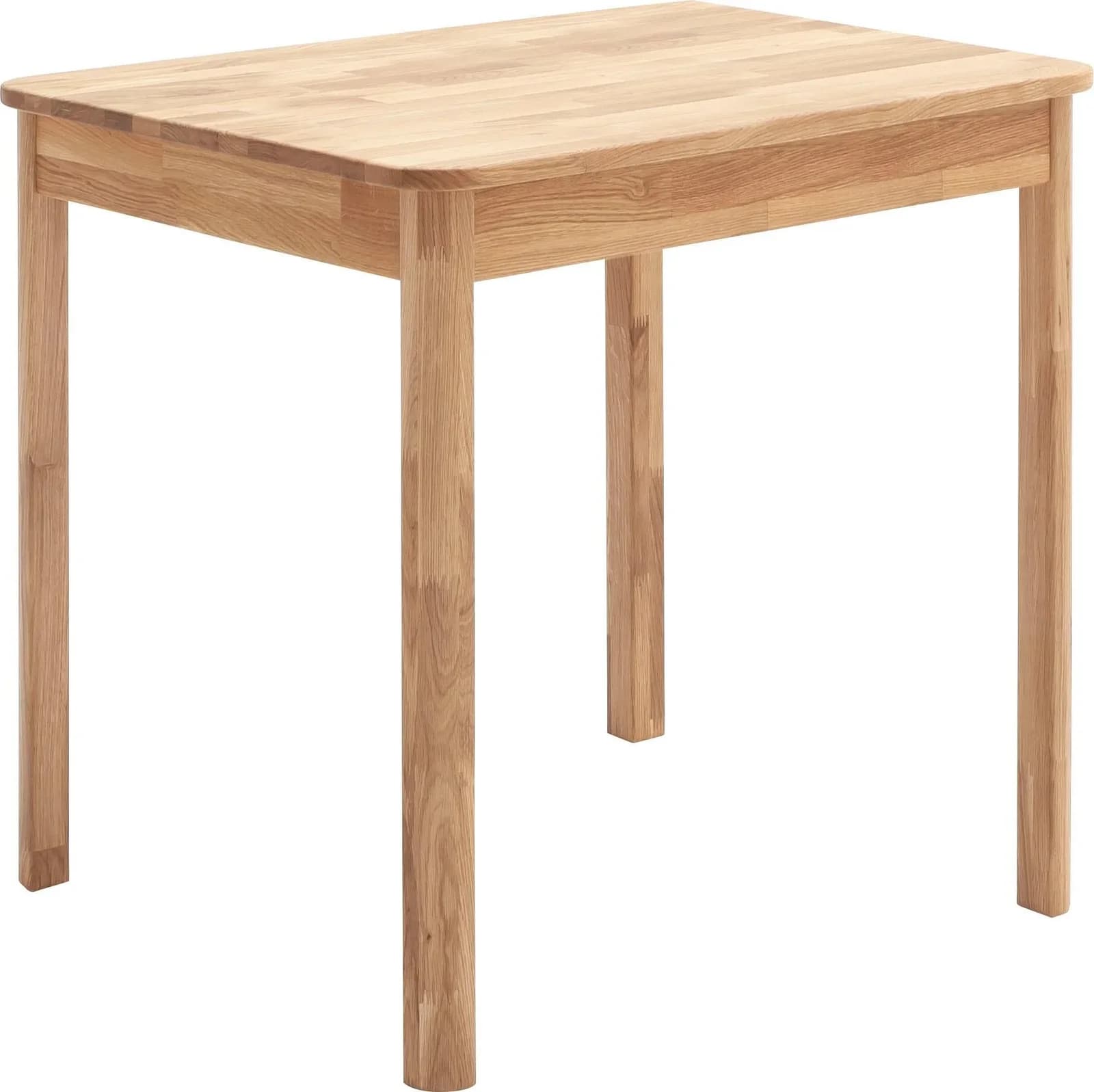 MCA LIVING Esstisch Oskar Wildeiche Massivholz 60x80cm - Bild 5