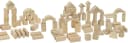 Eichhorn Natur Spielbausteine 100 St. Beige Holz Made in Germany Bild 5