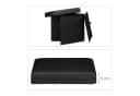 relaxdays Faltbarer Sitzhocker Schwarz Kunstleder mit Stauraum Bild 5