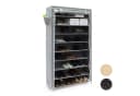 relaxdays Schuhschrank VALENTIN hoch Anthrazit 45 Paar Bild 2