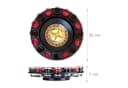 relaxdays Spiel Roulette Trinkspiel Rot/Schwarz Gold Bild 4