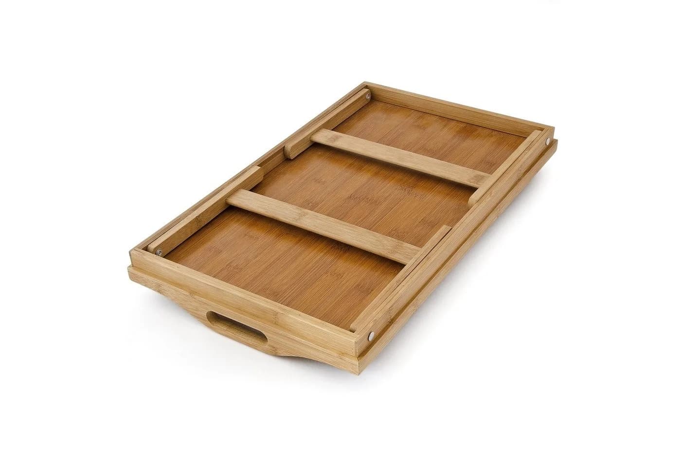relaxdays Betttablett 2x Bambus - Bild 5
