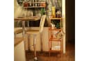 relaxdays Badregal Bambus mit 4 Ablagen - Freistehend Bild 1