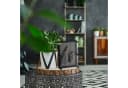 relaxdays 3D Nagelbrett Silber/Schwarz Pin Art Bild 1