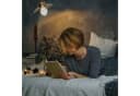 relaxdays Stehlampe Jugendstil Design Messing Braun Gold Bild 3