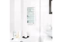 relaxdays Medizinschrank EMERGENCY XXL Weiß Magnetische Glastür Bild 1