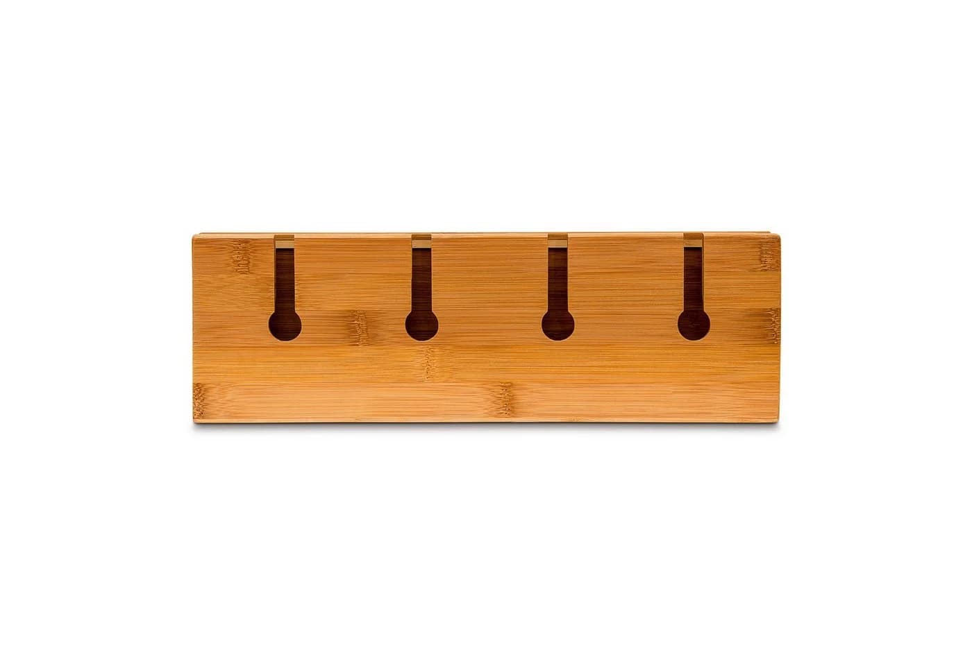 relaxdays Weinregal mit Glashalter Bambus Braun - Bild 5