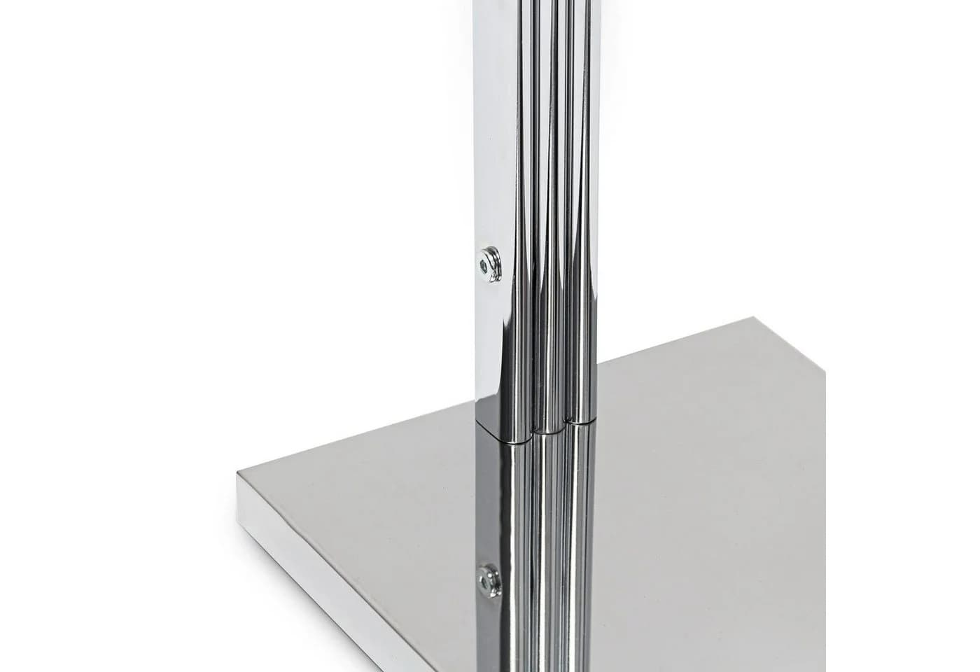 relaxdays Handtuchständer Edelstahl 3 Stange Silber Modern - Bild 5