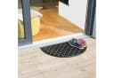 relaxdays Fußmatte Gummi halbrund 10 mm Bild 1