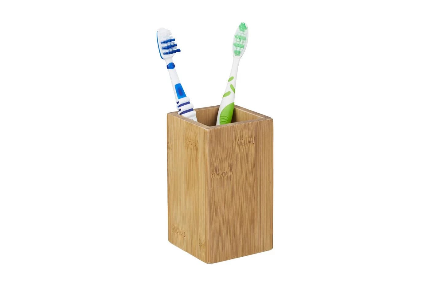 relaxdays Zahnputzbecher Bambus Natur Hygienisch - Bild 2
