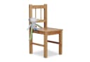relaxdays Deko Stuhl Bambus Kinderstuhl Natur Bild 2