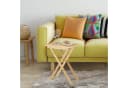 relaxdays Beistelltisch Bambus Klappbar Bild 1