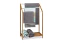 relaxdays Handtuchhalter Bambus 3-fach Modern Bild 2