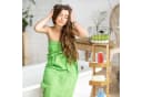 relaxdays Bambus Badregal 4 Ablagen Freistehend Bild 3