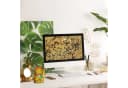 relaxdays Maneki Neko Winkekatze Gold Batteriebetrieben Glücksbringer Bild 1