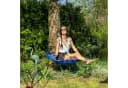 relaxdays Nestschaukel Outdoor viereckig Blau/Schwarz Bild 1