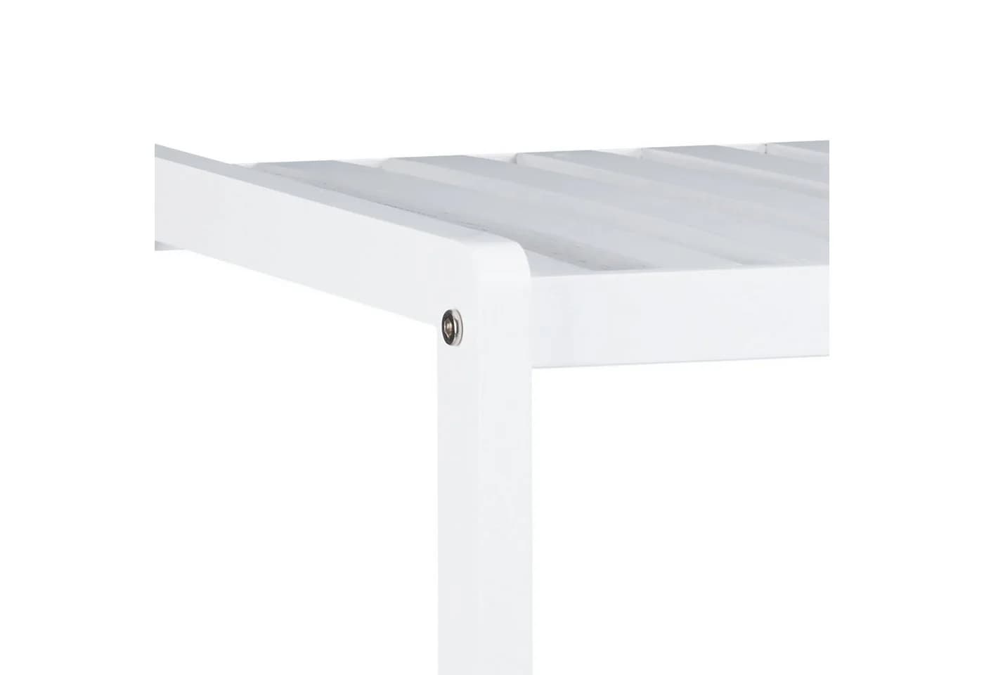 relaxdays Badregal Bambus Weiß 3 Ablagen Standregal - Bild 5