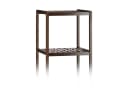 relaxdays Badregal Bambus 5 Ablagen Dunkelbraun Standregal Bild 4