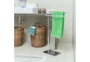 relaxdays Handtuchständer stehend 2 Arme PAGNONI silber Bild 1