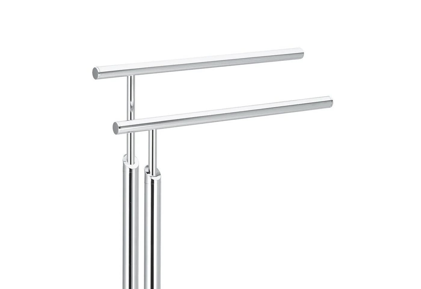 relaxdays Handtuchständer stehend 2 Arme PAGNONI silber - Bild 4