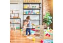 relaxdays Stapelkisten aus Holz 3er Set Natur Bild 3