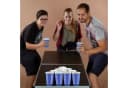 relaxdays Beer Pong Becher 200er Pack Rot Blau 473 ml Bild 1