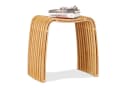 relaxdays Sitzhocker Bambus Design Skandinavisch Garderoben Hocker Bild 2