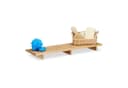 relaxdays Badewannenablage Bambus Braun Naturbelassen Bild 2