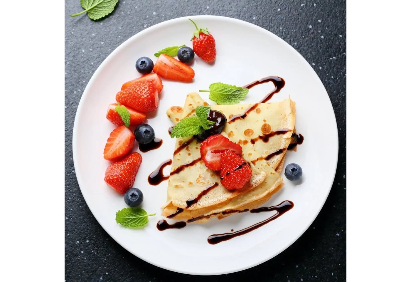 relaxdays Crêpespfanne Aluguss 25 cm Schwarz Antihaftbeschichtung - Bild 3