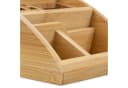 relaxdays Schreibtischaufsatz Bambus Schreibtisch Organizer Bild 4