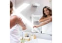 relaxdays Badezimmer-Set 4-tlg. Bambus & Keramik Weiß Bild 3