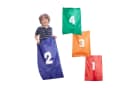 relaxdays Hüpfspielzeug Hüpfsäcke für Kinder 4er Set Bunt Bild 2