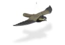 relaxdays Gartenfigur Raubvogel Attrappe Falke Grau/Schwarz/Gelb Bild 2