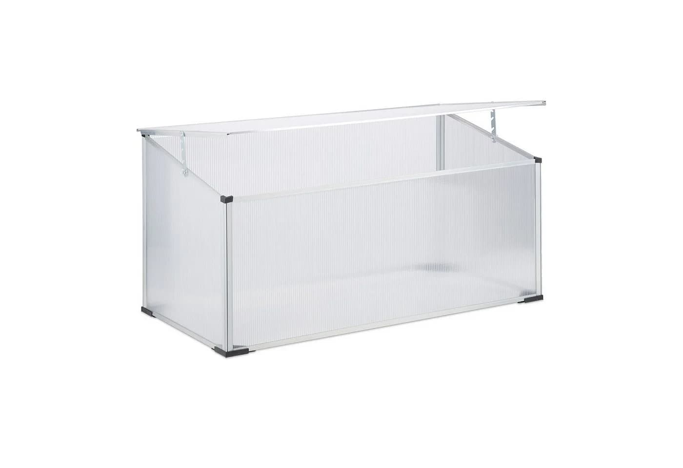 relaxdays Frühbeet Alu Transparent Stecksystem - Bild 2