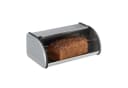 relaxdays Brotkasten Edelstahl Silber Moderner Rollbrotkasten Bild 2