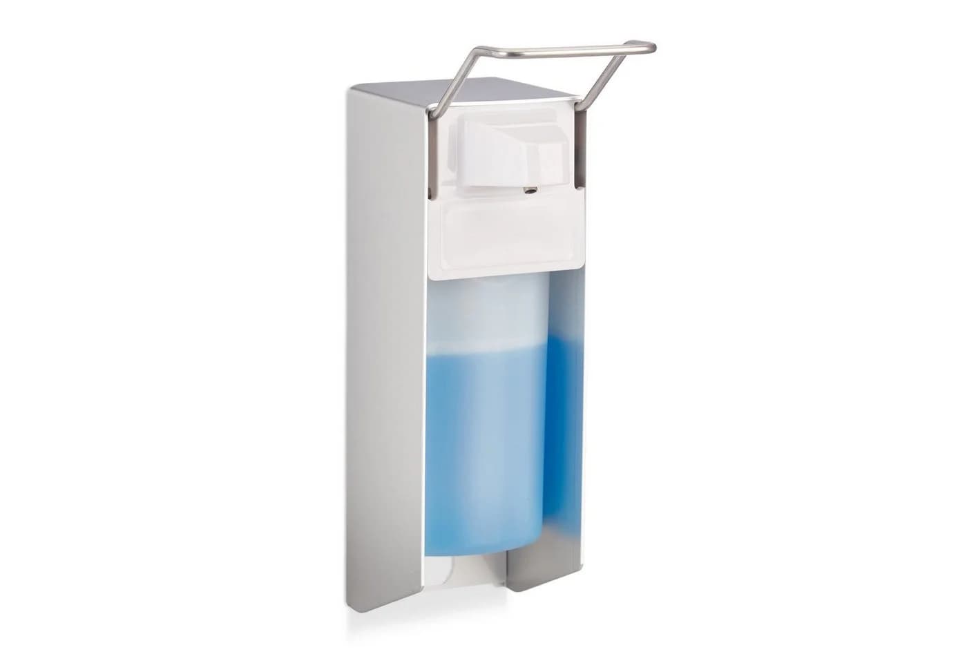 relaxdays Wandspender 500 ml Hygienisch mit Ellbogenpump - Bild 2