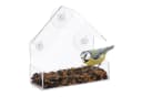 relaxdays Fenster-Vogelfutterhaus Transparent Acrylglas Bild 2